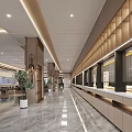 Modern Restaurant Interior With Wooden Decor Hanging Pendant Lights Dining Tables And Warm Lighting