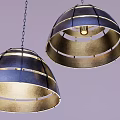 Modern Industrial Metal Chandeliers With Hemispherical Grid Design For Interior Decoration