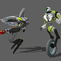 Modern Robots Future Robots 3d model