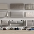 Various Stylish Headboard Designs With Decorative Pillows In Bedroom Setting