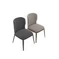 Modern Beige Upholstered Leisure Chair With Sleek Wooden Legs And Comfortable Backrest