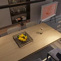 Modern Living Dining Room Interior With Beige Sofa Decorative Paintings Round Rug And Dining Chairs