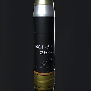 Realistic Bullet Modern Realistic Weapon Bullet Ammunition Warhead 3d model