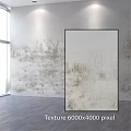 Circular Structural Component In Modern Interior With Textured Wall Window 4K Resolution