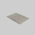 Square Rug Featuring Diamond And Striped Patterns In Neutral Beige Gray Woven Texture 3d model