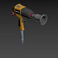 Rospen Tactical Weapon With Yellow Black Design Ergonomic Grip And Trigger Mechanism