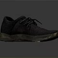 Dark Casual Mesh Upper Shoes With Comfortable Sole For Daily Use