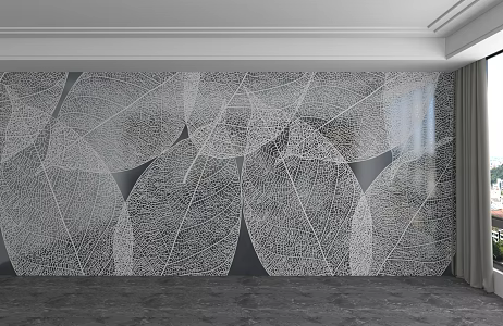 Modern background wall 3d model