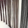Various Curtain Styles With Textured Fabrics And Different Color Options For Home Decor