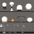 Modern table lamp 3d model