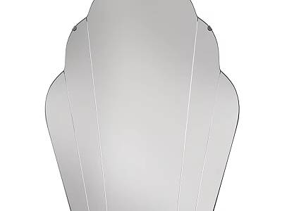 Stylish Decorative Mirror With Unique Shape 3d model