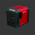 Honda EU30is Portable Generator With Red Green Exterior Design