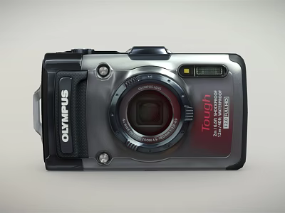 OLYMPUS TG-870 TOUGH Digital Camera Featuring 16MP Resolution and 5X Optical Zoom 3d model