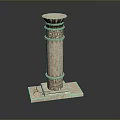 Columns Stone Columns Stone Columns Old Columns Roman Columns Roman Columns Classical Columns Greek Columns 3d model