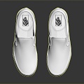 Cloth Shoes Flat Shoes Canvas Shoes Old Cloth Shoes Dad Shoes Casual Running Shoes Beans Loafers 3d model