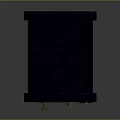 Commercial Safe With Secure Lock Dark Blue Exterior And Rustic Design For Business Security