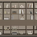 Modern Bookcase Bookshelf 3d model