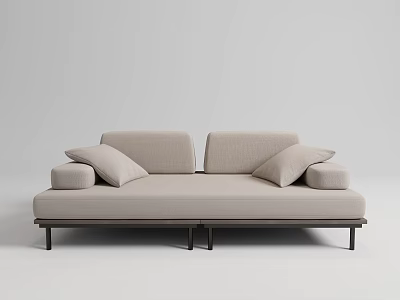 Double sofa 3d model