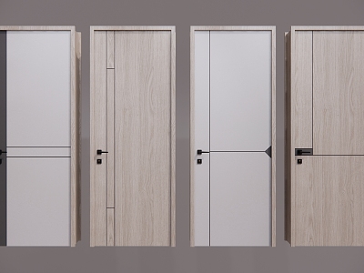 Modern swing door model