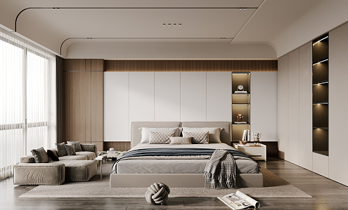 Modern Bedroom 3d model