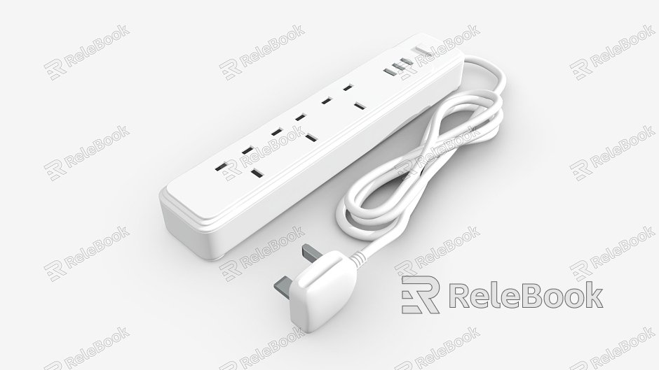 Modern Socket Port UK Power Board model