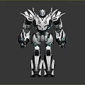 Modern Robot Mech Warrior Mech Soldier Machine Battlearm Mechanical Battlearm 3d model