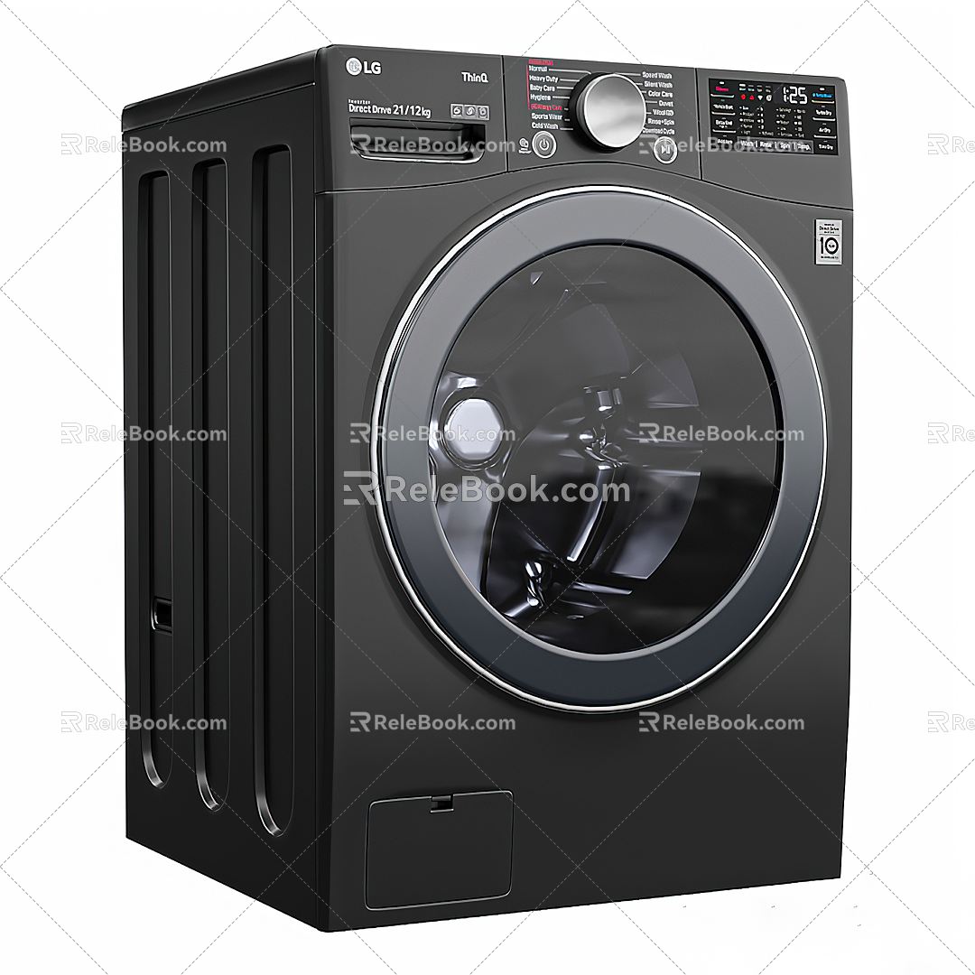 Modern washing machine model