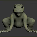 Frog Poison Frog Game Frog Reptile Cold Blooded Animal Reptile 3d model