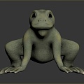 Frog Frog Frog Poison Frog Game Frog Reptile Cold Blooded Animal Reptile Reptile 3d model