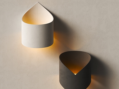 Modern wall lamp 3d model