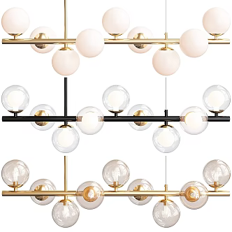 modern ceiling lamp 3d model