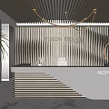Front Desk Reception Desk Office Front Desk 3d model