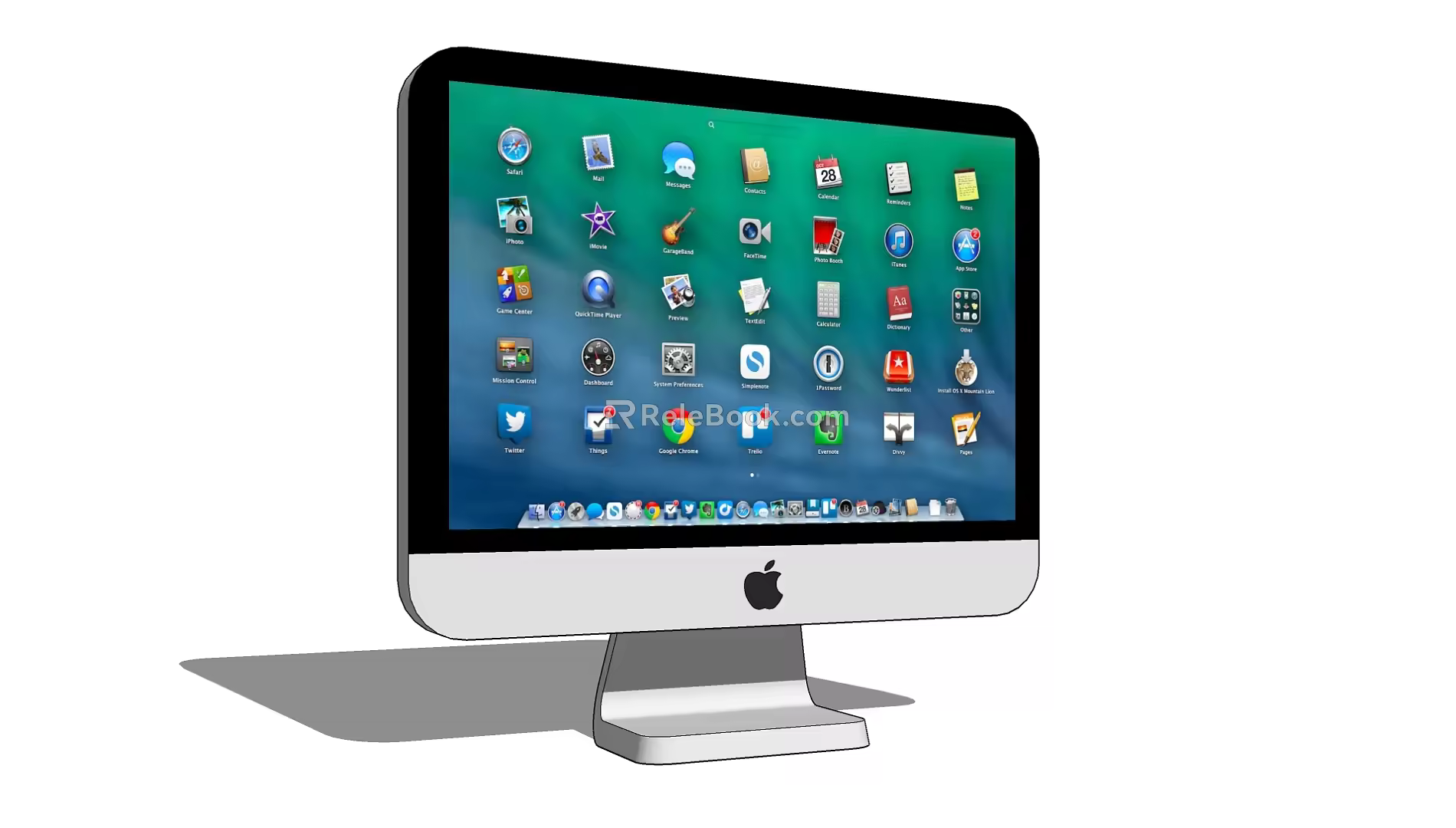 Computer 3d model