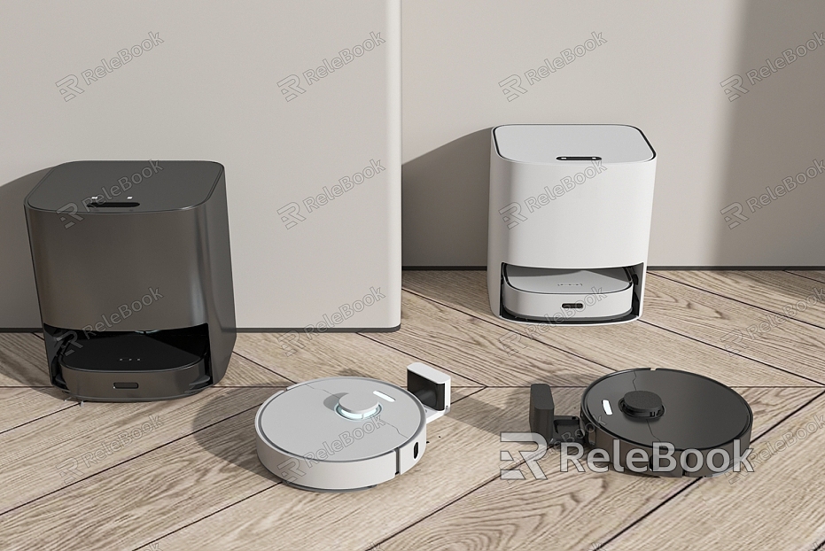 Sweeping robot vacuum cleaner model