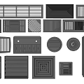 Modern Vent Pass 3d model