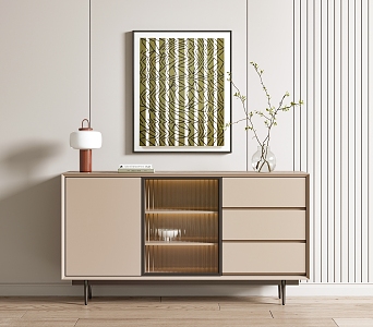 Modern Sideboard Entrance Cabinet Sideboard 3d model