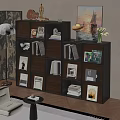 Modern Multi layer Bookcase With Storage Shelves Books Magazines And Decorative Items