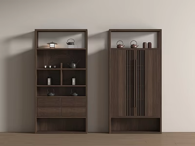 New Chinese Tea Cabinet New Chinese Tea Cabinet 3d model