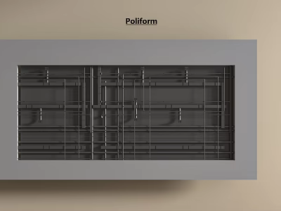 Industrial ceiling Industrial wind pipe ceiling 3d model