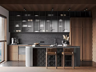 Modern Kitchen 3d model