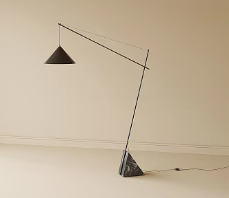 Modern floor lamp 3d model