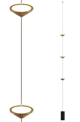 Soreluna chandelier 18 3d model