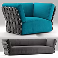 Combination sofa 3d model