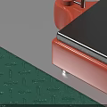 Household Digital And Mechanical Weighing Scales With Green And Red Platforms