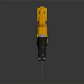 Yellow And Black Battery Powered Reciprocating Saw With Ergonomic Handle For Cutting Work