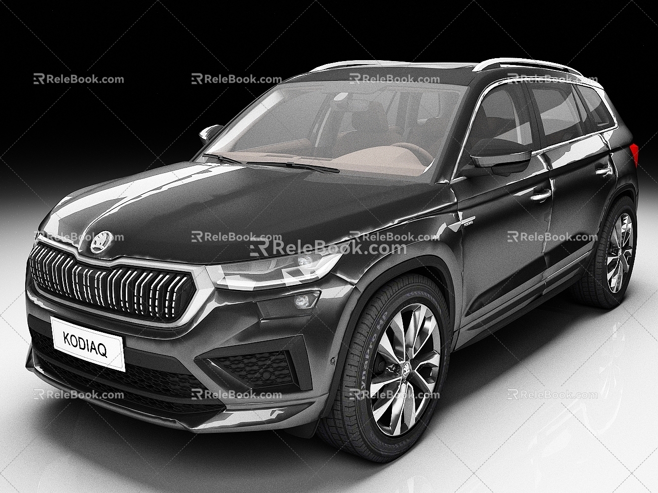 Skoda Kodiak 2022 S UV off-road vehicle 3d model