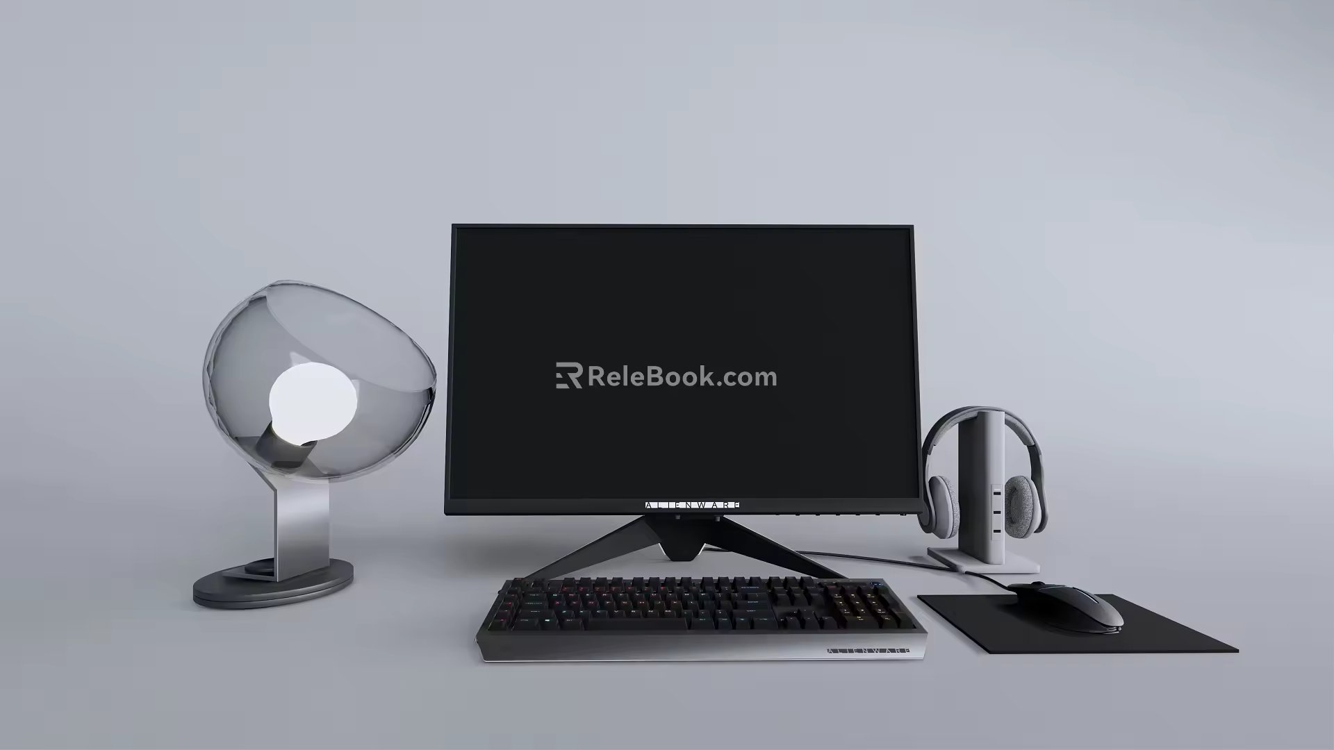 modern computer 3d model