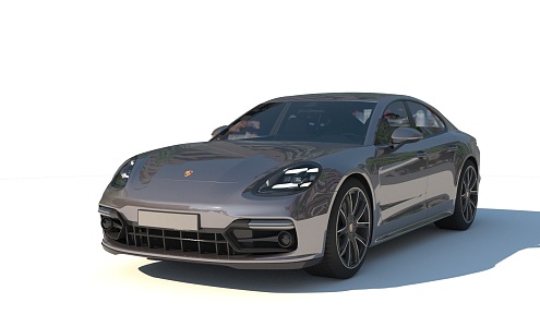 Coupe Posche Panamera Porsche 3d model