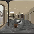 Fashionable Clothing Store Interior Design With Mannequins Display Racks And Elegant Decor