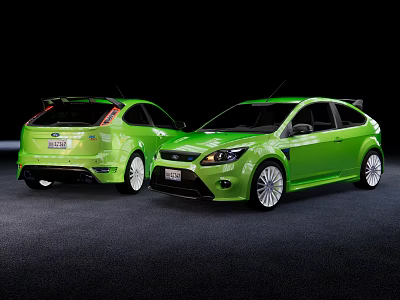 Hyundai Ford Focus 3d model